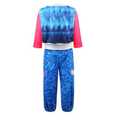 Kids Children Zombies 4: Dawn of the Vampires (2025) Addison Blue Vest Set Outfits Cosplay Costume